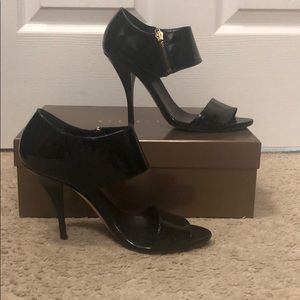 Gucci heels patent leather sz 38.5/8.5